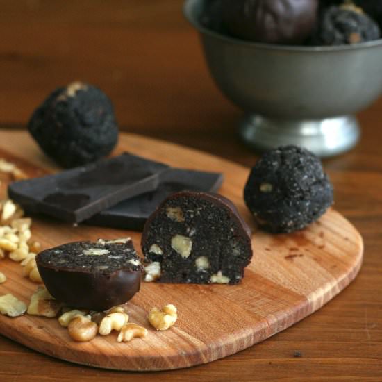 Chocolate Brownie Energy Bites