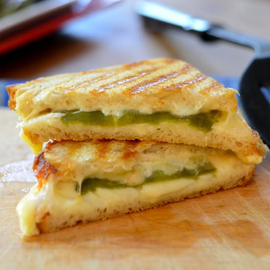 Hatch Chili Grilled Cheese