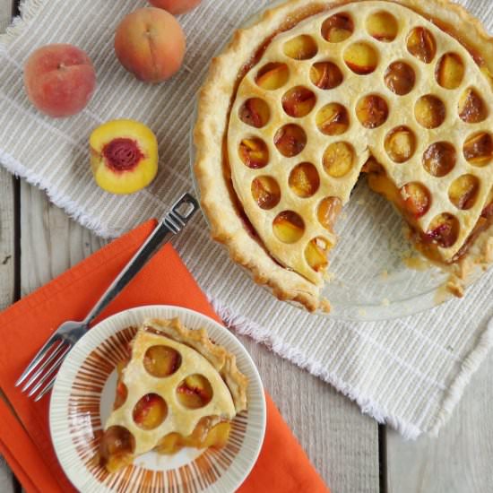 The Best Classic Peach Pie