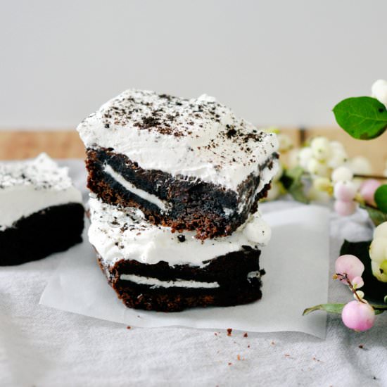 Cookies & Cream Brownies