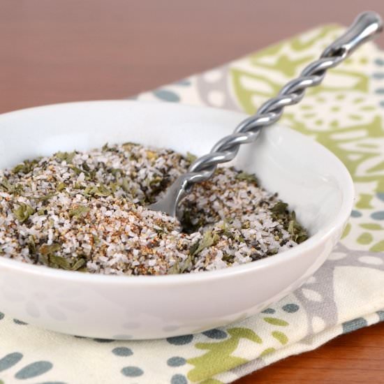 Homemade Seasoned Salt