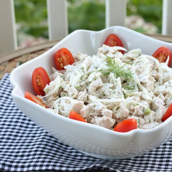 Chicken Salad with Fennel and Dill