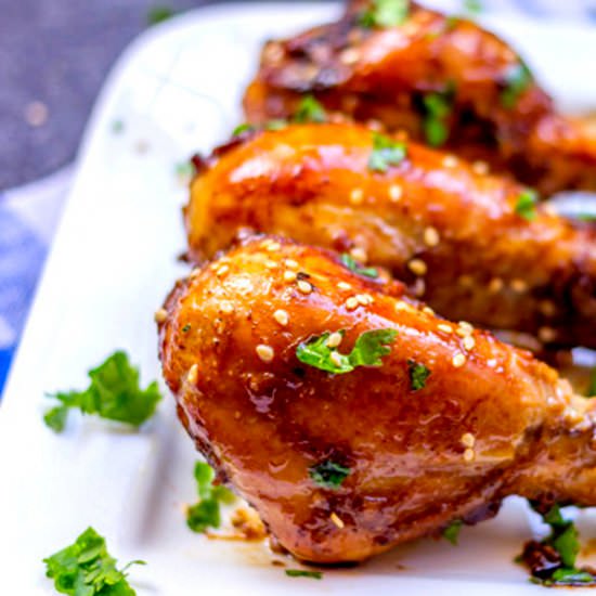Ginger and Garlic Baked Chicken