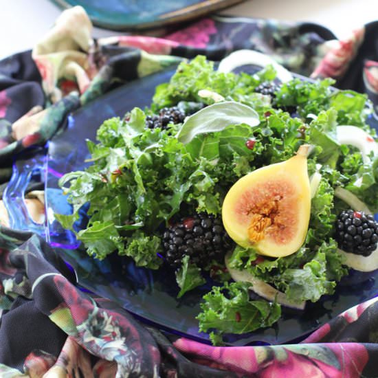 Blackberry, Fennel, Sage & Kale