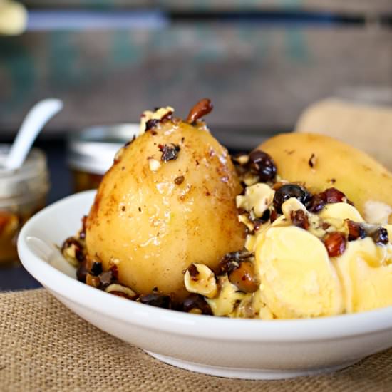 Poached Pears