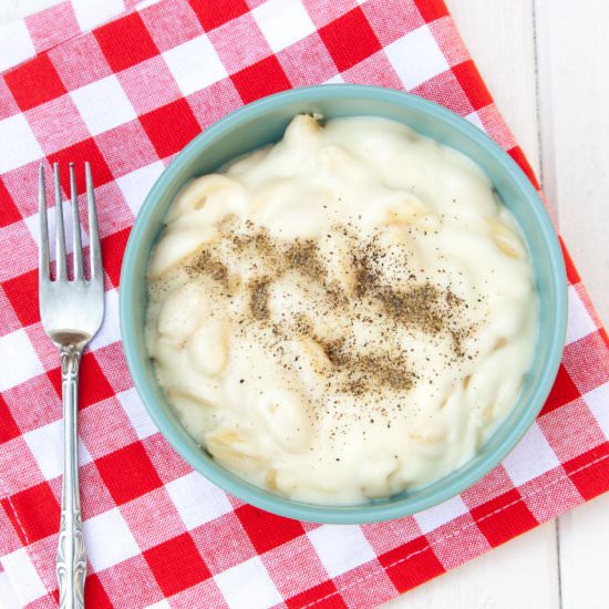 Creamy Garlic Mac & Cheese