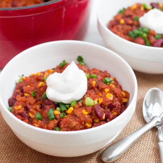 Turkey Taco Chili