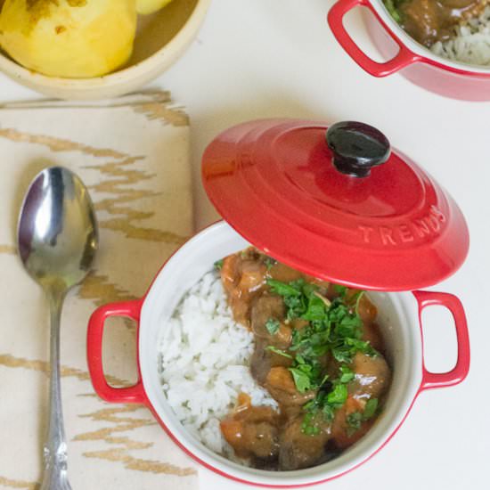 Hearty Tomato Mushroom Stew