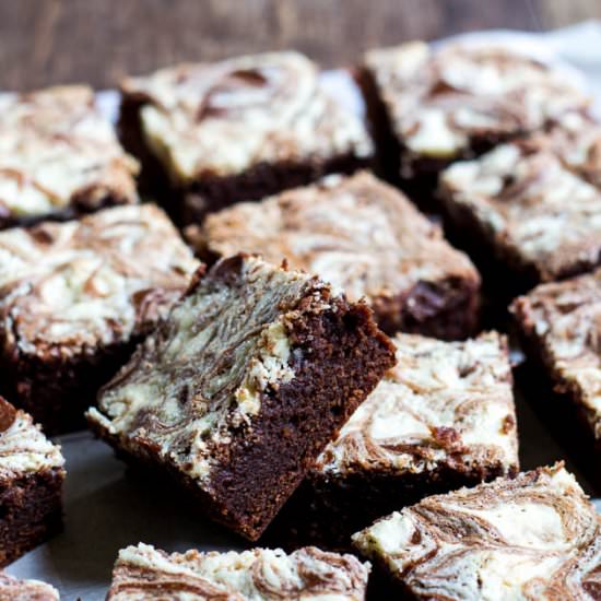 Triple Chocolate Kahlua Brownies