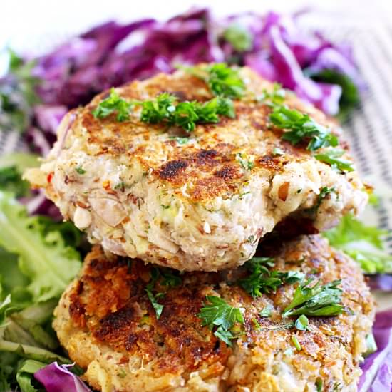 Greek Bean Burger