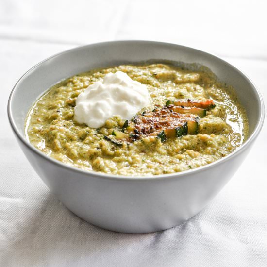 Curried Zucchini and Carrot Soup
