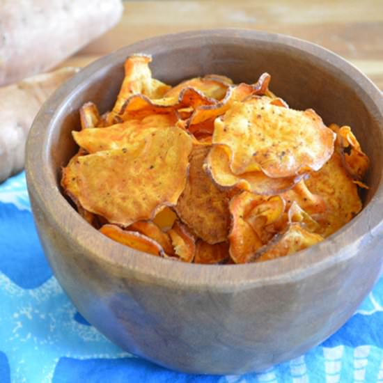 BBQ Sweet Potato Chips