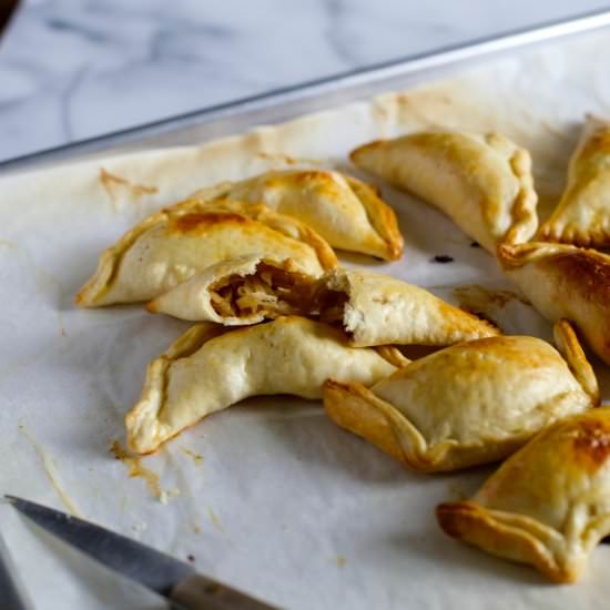 Chilean Onion Empanada