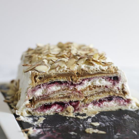Easy Puff Pastry Cake