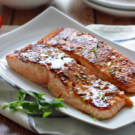 Honey Garlic Salmon