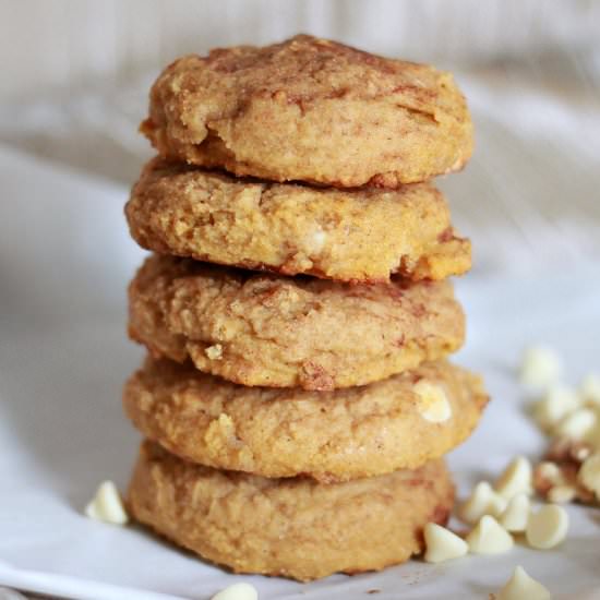 Pumpkin Pie Muffin Top Cookies