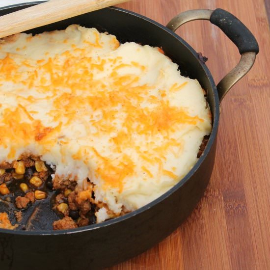 One Pot Mexican(ish) Shepherd’s Pie