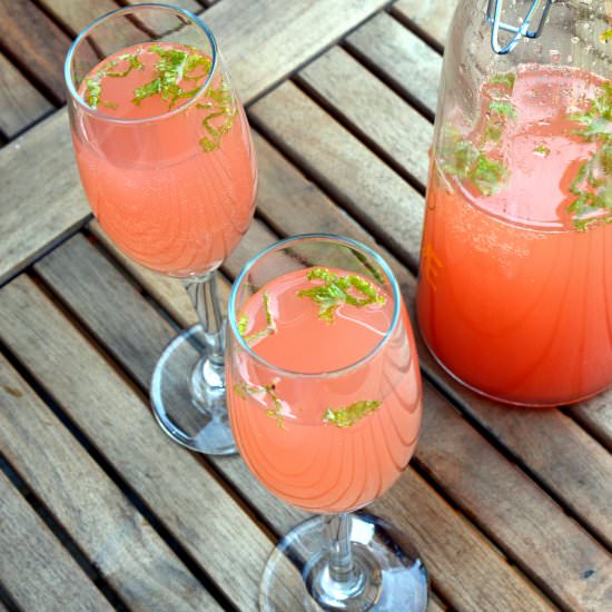 Guava Mint Mimosa