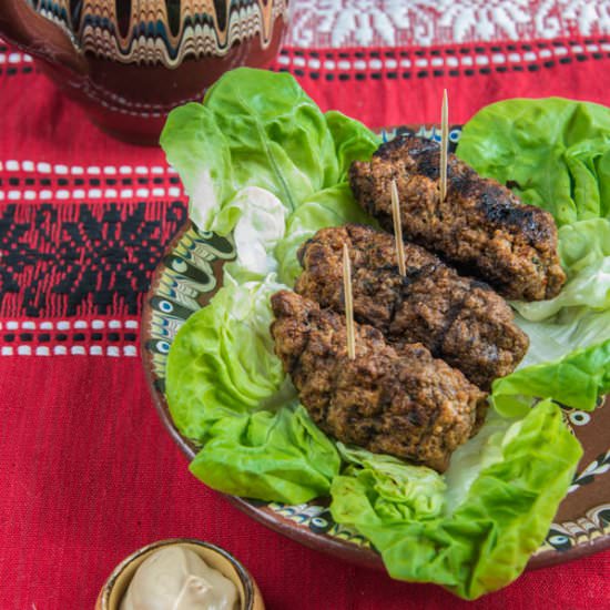 Mici (Romanian Meatballs)