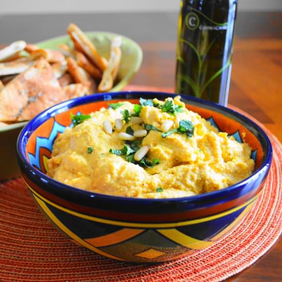 Roasted Butternut Squash Hummus