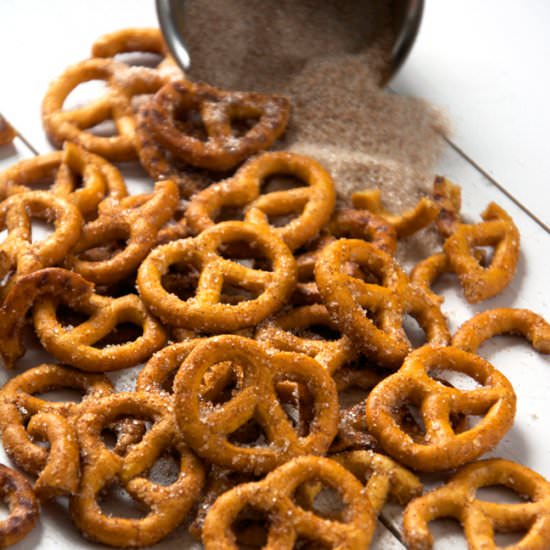 Cinnamon Sugar Pretzels