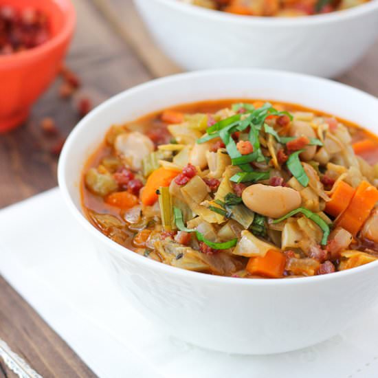 White Bean & Artichoke Soup
