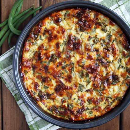 Crustless Veggie Quiche