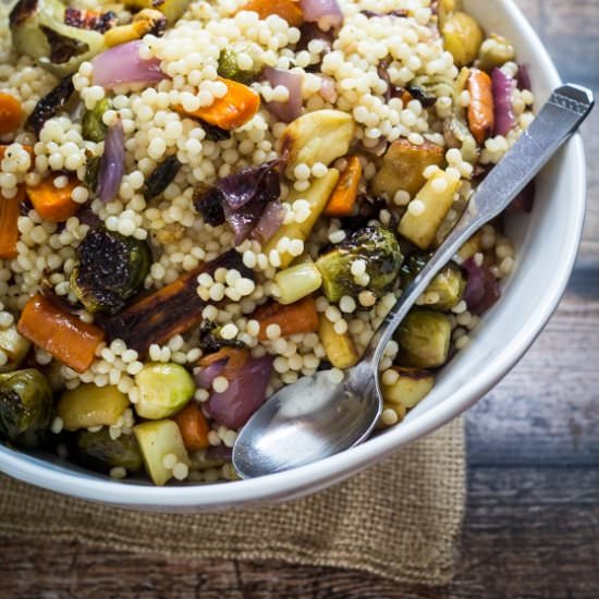 Warm Israeli Couscous Salad