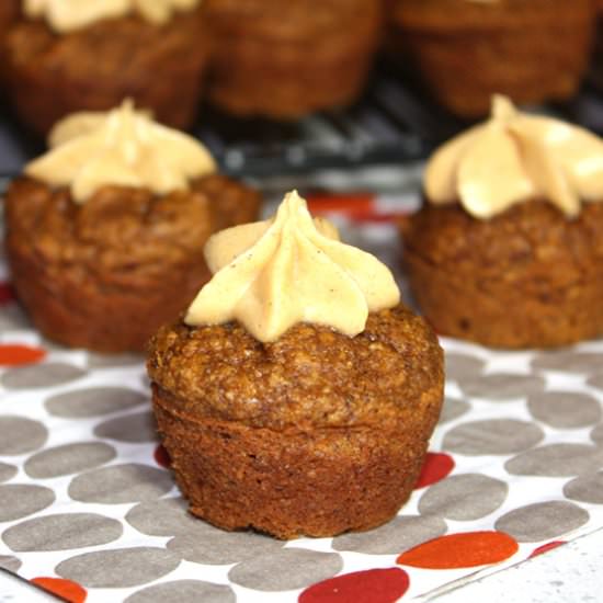 Healthy Pumpkin Spiced Mini Muffins