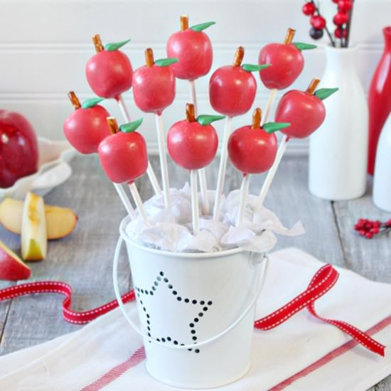 Apple Cake Pops