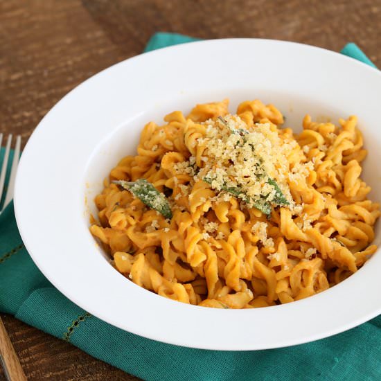 Pumpkin Sage Pasta