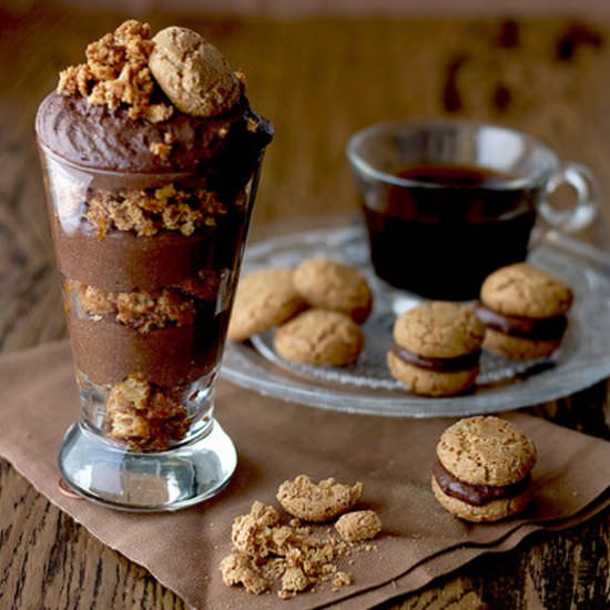 Chocolate mascarpone trifle