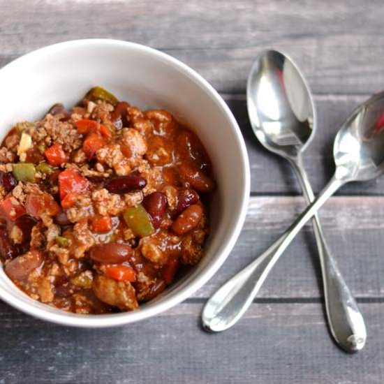 Healthy Turkey Chili
