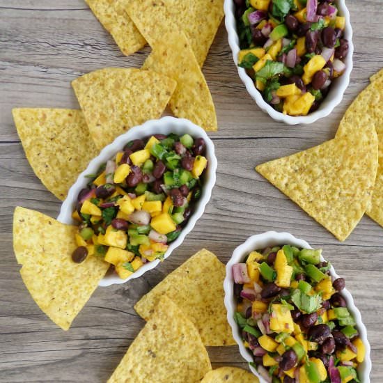 Black Bean Mango Salsa
