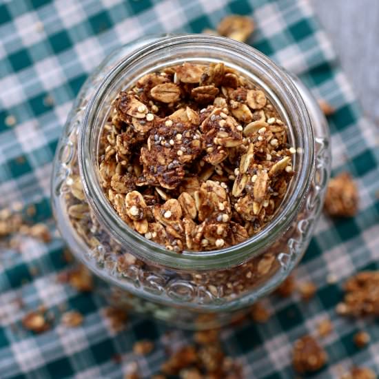 Maple Pumpkin Spice Granola