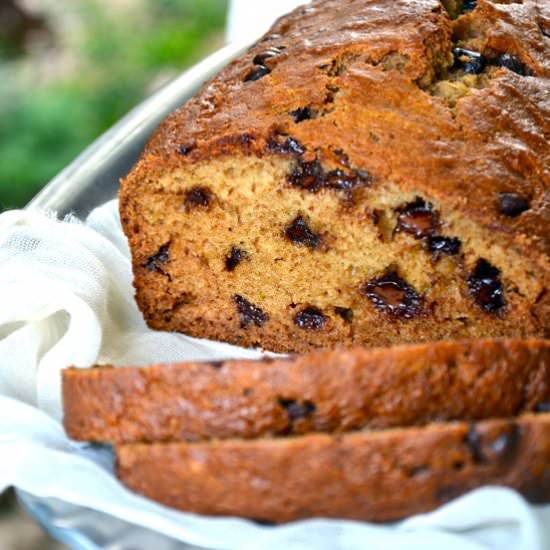 Zucchini Bread with Chocolate Chips