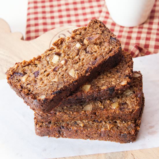 Banana Oatmeal Breakfast Slice