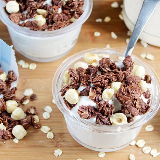 Low-Sugar Chocolate Granola