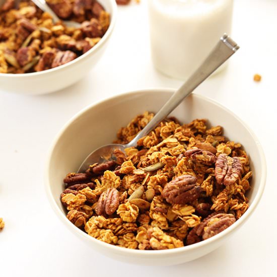 Pumpkin Pecan Granola