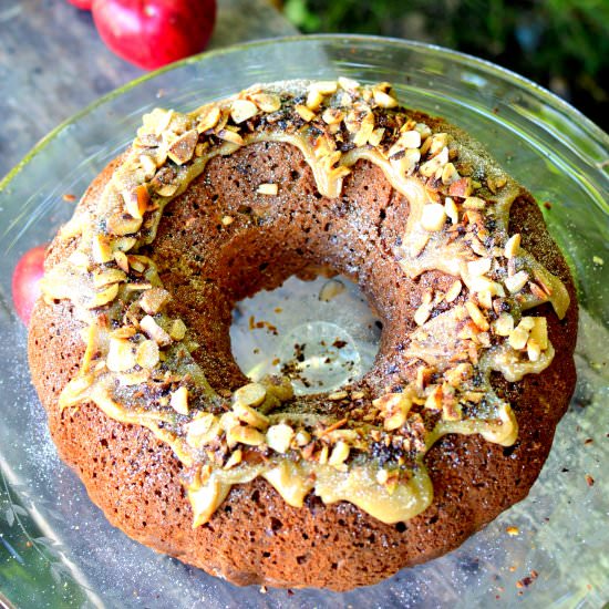 Applesauce Oatmeal Bundt Cake