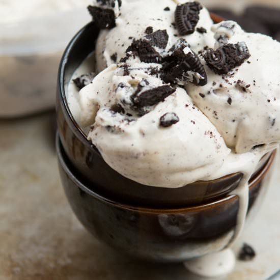 Cookies n Cream Oreo Frozen Custard