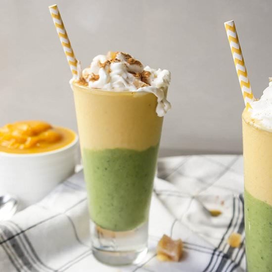 Green Pumpkin Pie Smoothie
