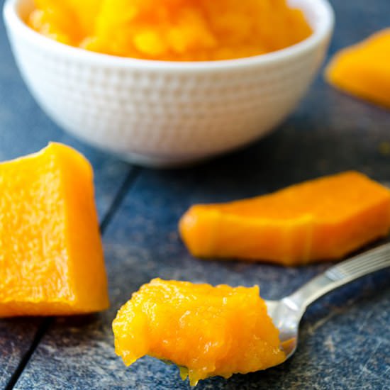 Homemade Fresh Pumpkin Puree