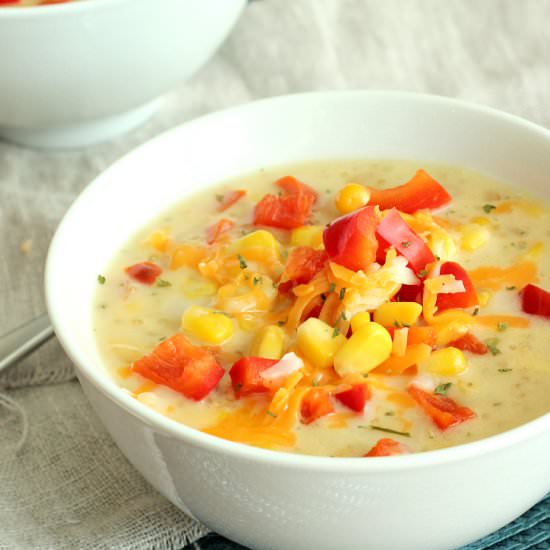 Quinoa Corn Chowder