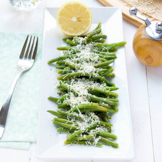 Oven Baked Green Beans