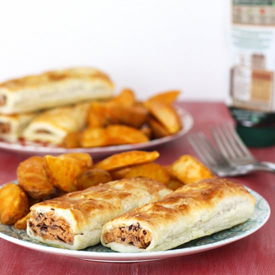 Vegetarian sausage rolls