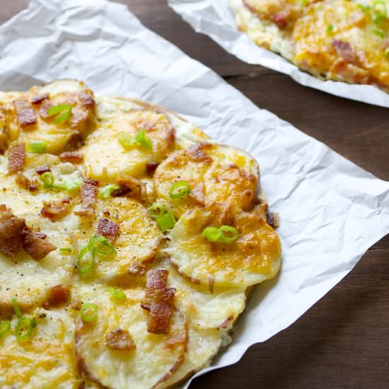 Loaded Baked Potato Pizza