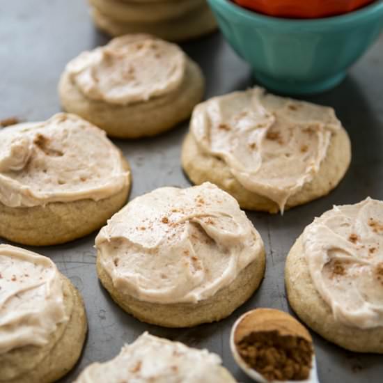 Pumpkin Spice Sugar Cookies