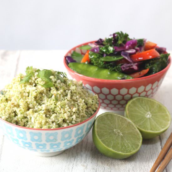 Thai Broccoli & Cauliflower Rice