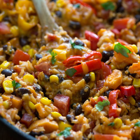 Sweet Potato Burrito Bowls